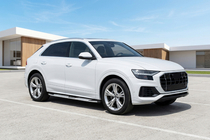 Audi Q8 2018– Mevsim Grey sānu pakāpieni (2 gab., alumīnijs) foto 1