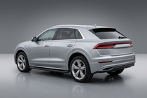 Audi Q8 2018– Sānu sliekšņi Allmond Black (2 gab., alumīnijs) foto 1