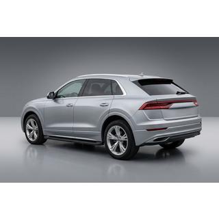 Sānu sliekšņi Allmond Black (2 gab., alumīnijs) Audi Q8 2018– foto 1