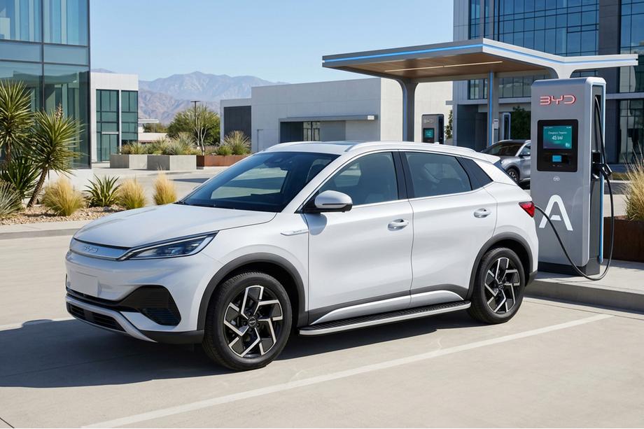 BYD Atto 3 2021– Sānu pakāpieni Tayga Grey (2 gab., alumīnijs) Image