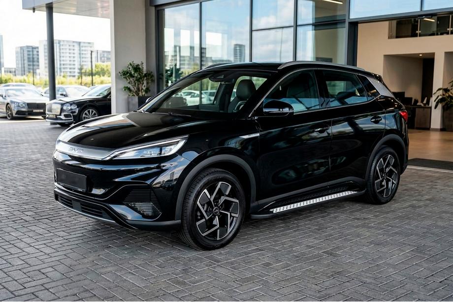 BYD Atto 3 2021– Sānu pakāpieni Vision New Black (2 gab., alumīnijs) Foto 1