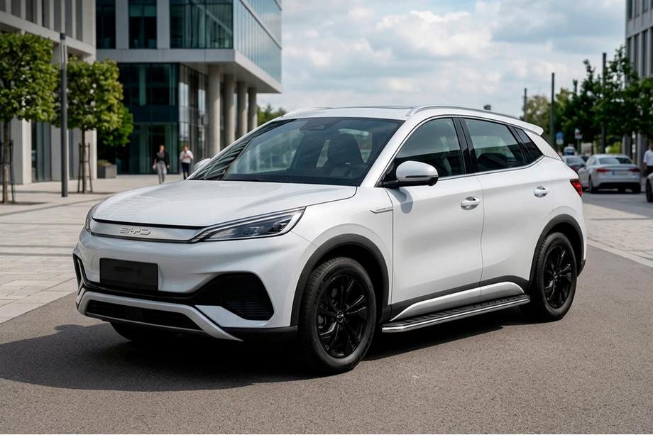 BYD Atto 3 2021– Sānu pakāpieni Maydos V1 (2 gab., alumīnijs ↗ nerūsējošais tērauds) Foto 1