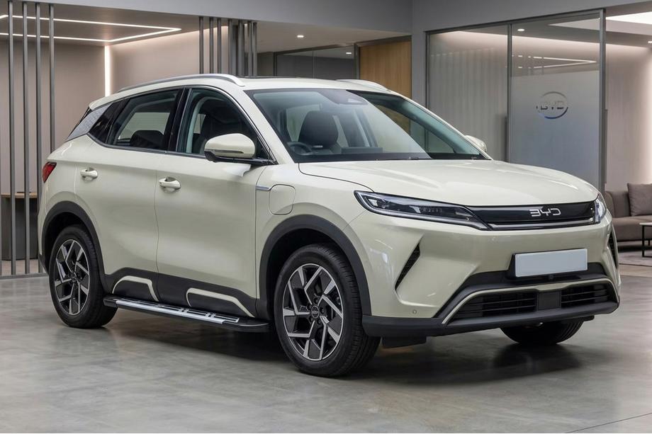 BYD Atto 2/Yuan Up 2024– Sānu sliekšņi Sunrise (2 gab., alumīnijs) Foto 1