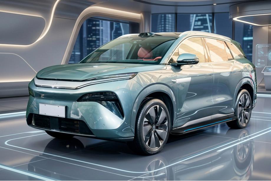 BYD Tang 2025– Sānu pakāpieni Maya Blue (2 gab., alumīnijs) Foto 1