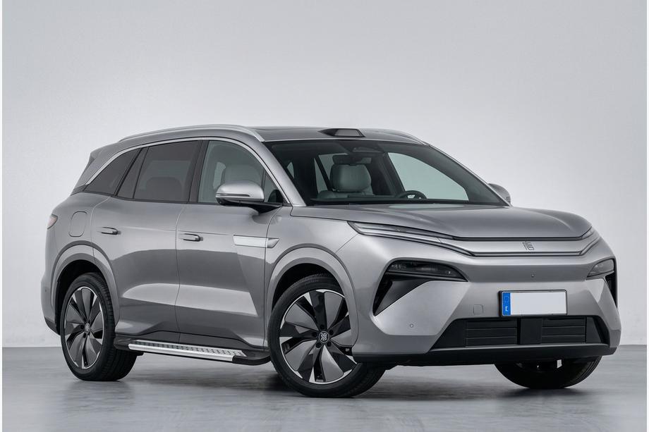 BYD Tang 2025– Sānu pakāpieni Vision New Grey (2 gab., alumīnijs) Foto 1