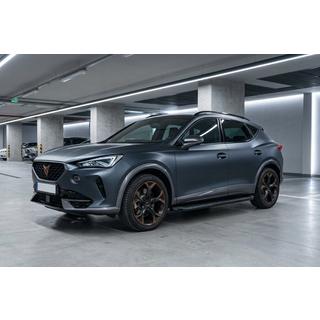 Sānu kāpšļi Tayga Black (2 gab., alumīnijs) foto 1