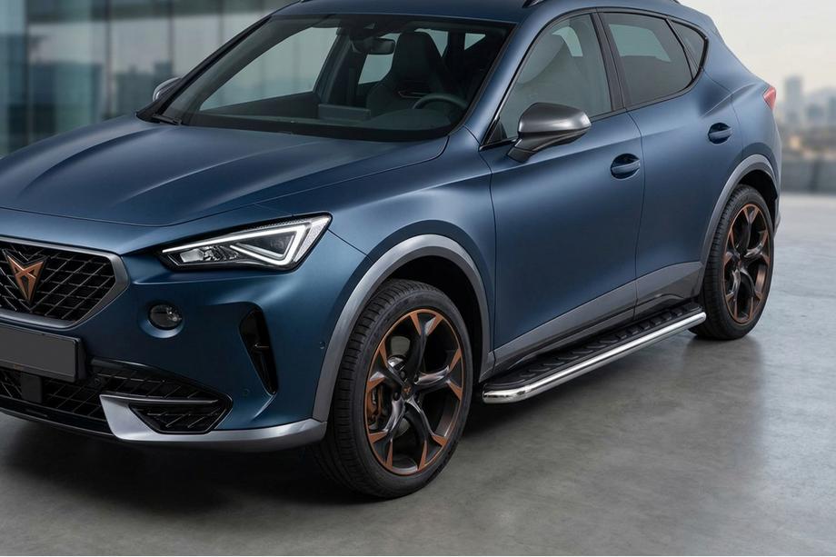 Cupra Formentor 2020– Sānu pakāpieni Maydos V1 (2 gab., alumīnijs ↗ nerūsējošais tērauds) Foto 1
