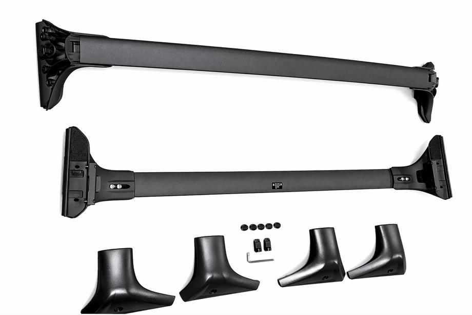 Lexus NX 2014–2021 Jumta bagāžnieka šķērssijas integrētajiem reliņiem OEM (2016-2021, 2 gab.) Melns Foto 4