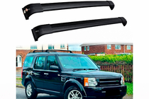 Land Rover Discovery III 2004–2009 Jumta šķērssijas integrētām jumta reliņām OEM (2 gab.) Pelēks foto 5