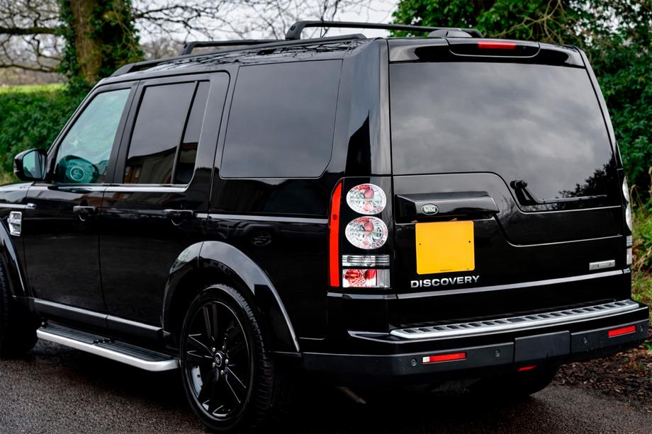 Land Rover Discovery III 2004–2009 Jumta šķērssijas integrētām jumta reliņām OEM (2 gab.) Melns Foto 2