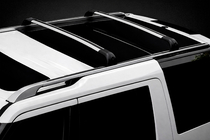 Land Rover Discovery IV 2009–2017 Jumta šķērssijas integrētām jumta reliņām OEM (2 gab.) foto 3