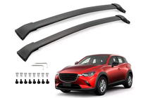Mazda CX-3 2015– Jumta šķērssijas integrētām jumta reliņām OEM (2 gab.) Melns foto 3