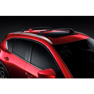 Jumta bagāžnieka šķērsstieņi integrētajiem jumta reliņiem HARMS (2 gab.) Mazda CX-5 2017–2025 foto 1