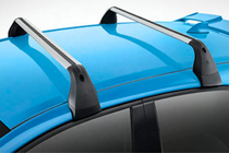 Toyota Corolla 2019– Jumta bagāžnieka šķērssijas integrētām jumta reliņām OEM (HB, 2 gab.) foto 6