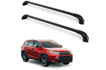 Toyota Highlander 2013–2019 Jumta šķērssijas integrētām jumta reliņām OEM (2 gab.) foto 3