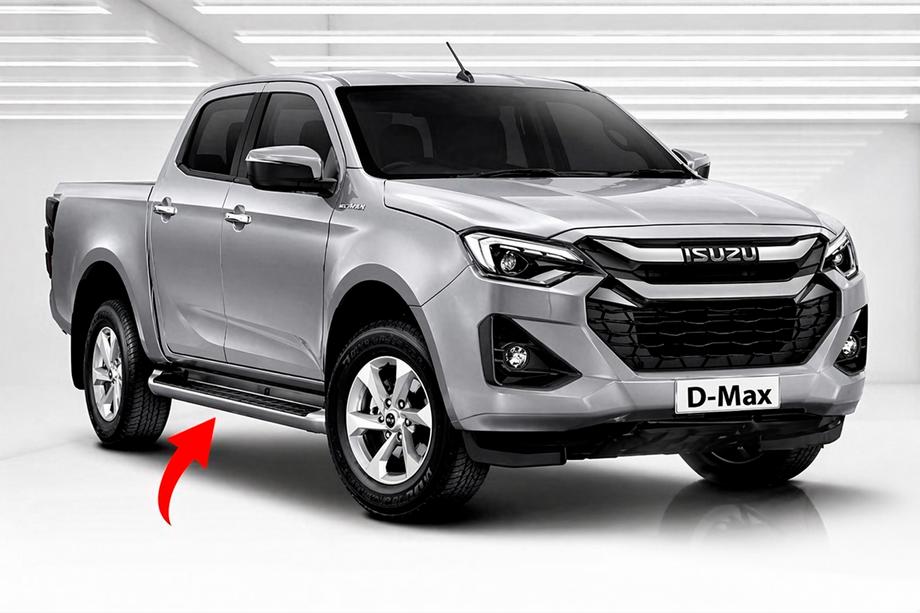 Isuzu D-Max 2019– OEM sānu sliekšņi (2 gab.) Image
