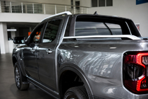 Ford Ranger 2022– Pelēki OEM jumta reliņi (alumīnijs) foto 1