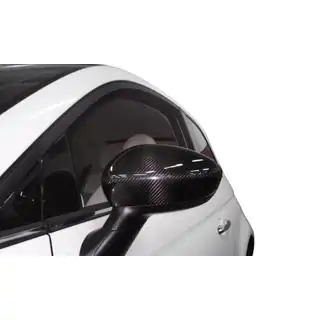 Spoguļu uzlikas 2007-2015 (2 gab., īsts oglekļa šķiedras karbons) Fiat 500/500L 2013–2022 foto 2
