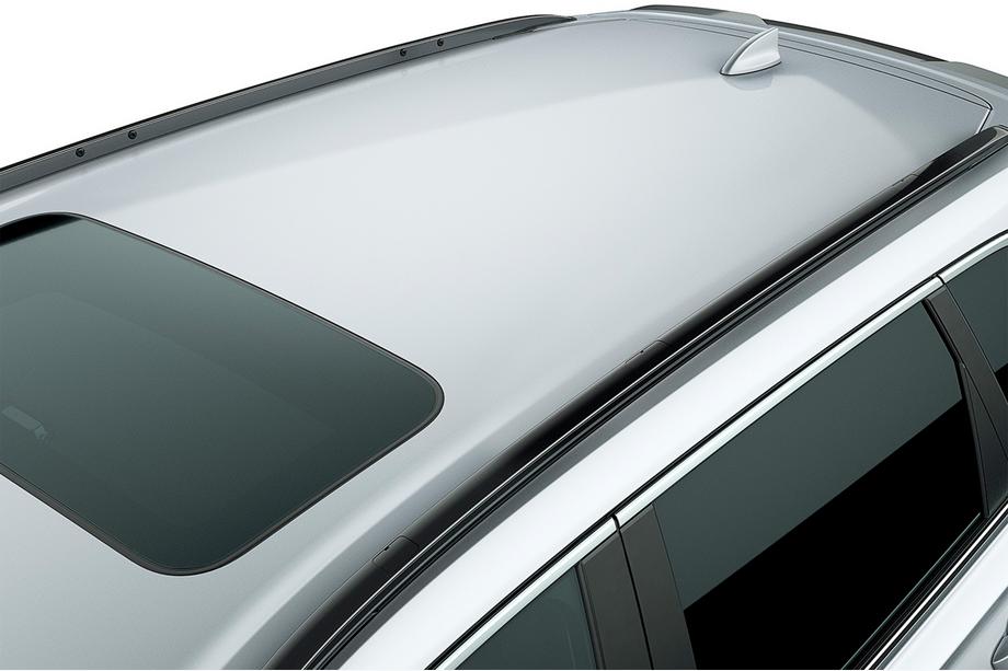 Honda CRV 2022– Integrētie OEM jumta reliņi (alumīnijs) Melns Foto 2