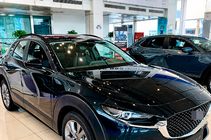 Mazda CX-30 2019– Integrētie jumta reliņi OEM (2 gab.) foto 3