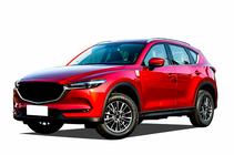 Mazda CX-5 2017–2025 Integrētie jumta reliņi OEM (2 gab.) Melns foto 12