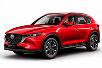 Mazda CX-5 2017–2025 Integrētie jumta reliņi OEM (2 gab.) Melns foto 13