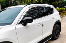 Mazda CX-5 2017–2025 Integrētie jumta reliņi OEM (2 gab.) Melns foto 2
