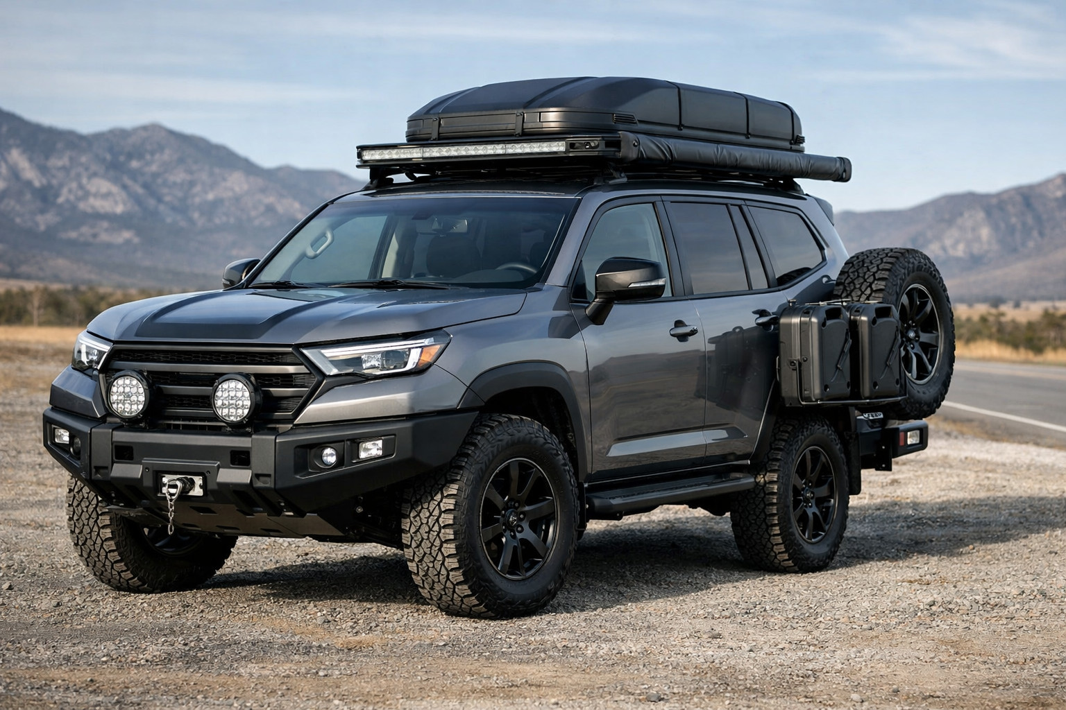 Toyota Land Cruiser Prado 250 uzlabojumu pakete šosejai un ceļojumiem