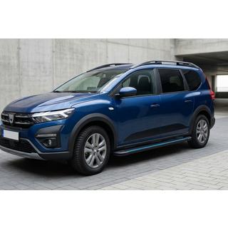 Sānu pakāpieni Maya Blue (2 gab., alumīnijs) foto 1