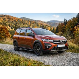 Sānu kāpšļi Tayga Black (2 gab., alumīnijs) foto 1
