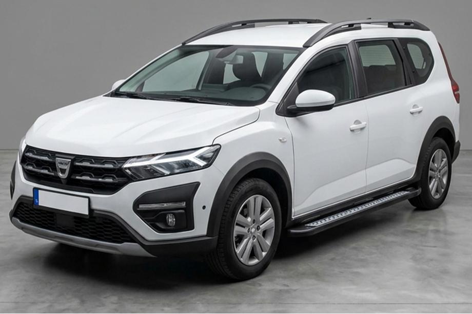 Dacia Jogger 2022– Sānu pakāpieni Vision New Black (2 gab., alumīnijs) Image
