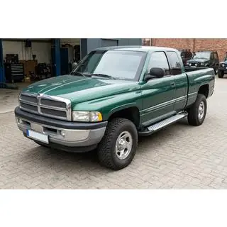 Sānu pakāpieni Allmond Grey (2 gab., alumīnijs) Dodge RAM (BR/BE) 1994–2002 foto 1