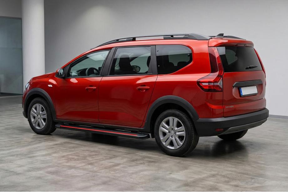 Dacia Jogger 2022– Sānu pakāpieni Maya Red (2 gab., alumīnijs) Image