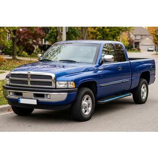Sānu pakāpieni Maya Blue (2 gab., alumīnijs) Dodge RAM (BR/BE) 1994–2002 foto 1