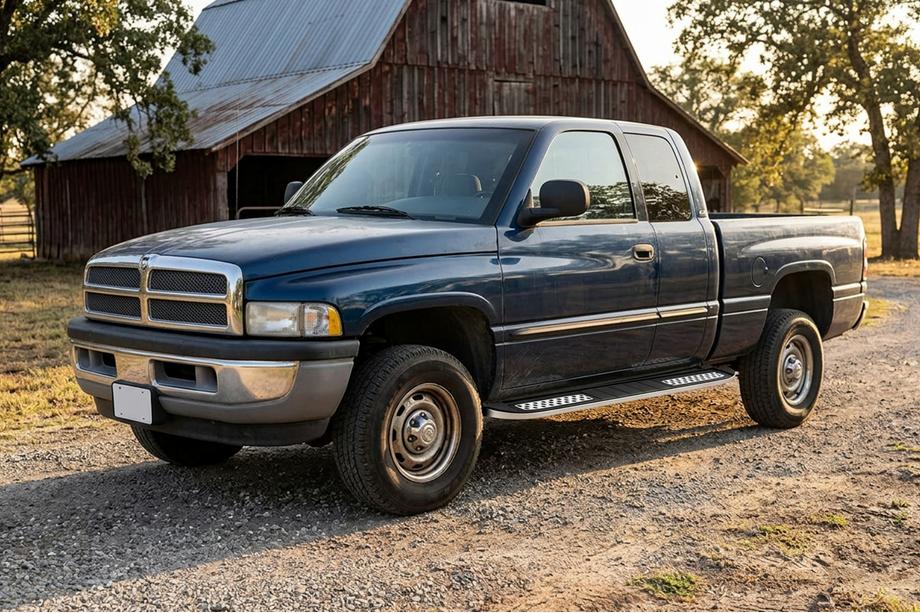 Dodge RAM (BR/BE) 1994–2002 Sānu pakāpieni Tayga V2 (2 gab., alumīnijs) Image