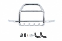 Suzuki Jimny 1998–2018 Priekšējais aizsargstienis (bullbar) QT007-Exclusive (bez uzraksta, nerūsējošais tērauds) foto 2