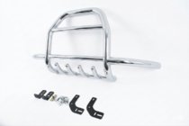 Suzuki Jimny 1998–2018 Priekšējais aizsargstienis (bullbar) QT007-Exclusive (bez uzraksta, nerūsējošais tērauds) foto 3