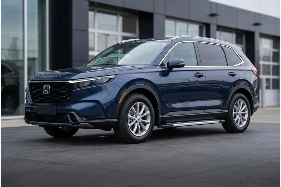 Honda CRV 2022– Sānu pakāpieni Vision New Grey (2 gab., alumīnijs) Image