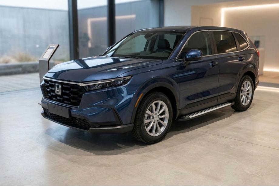 Honda CRV 2022– Sānu sliekšņi Line (2 gab., alumīnijs) Foto 1