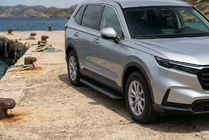 Honda CRV 2022– Sānu pakāpieni Bosphorus Black (2 gab., alumīnijs) foto 1