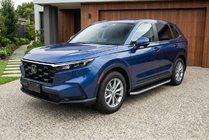 Honda CRV 2022– Sānu pakāpieni Tayga Grey (2 gab., alumīnijs) foto 1