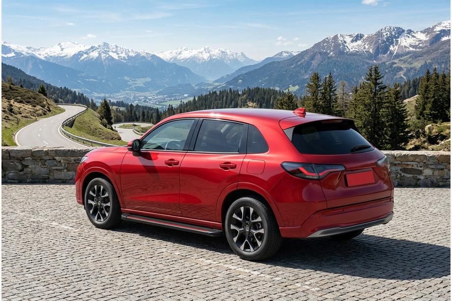 Honda ZR-V 2022– Sānu pakāpieni Maya Red (2 gab., alumīnijs) Foto 1