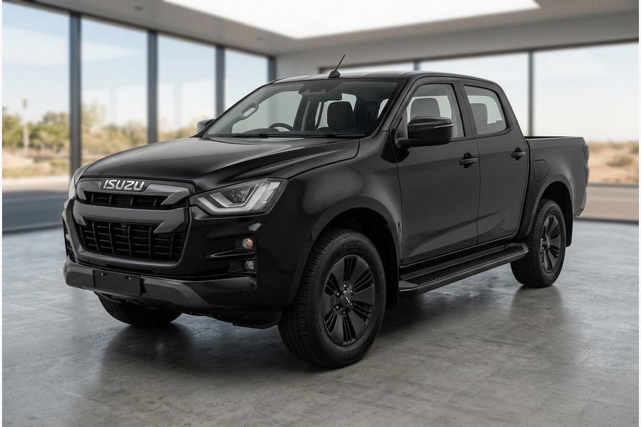 Isuzu D-Max 2019– Sānu kāpšļi Tayga Black (2 gab., alumīnijs) Image