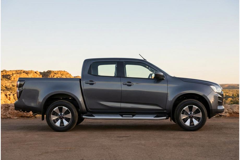 Isuzu D-Max 2019– Mevsim Grey sānu pakāpieni (2 gab., alumīnijs) Image