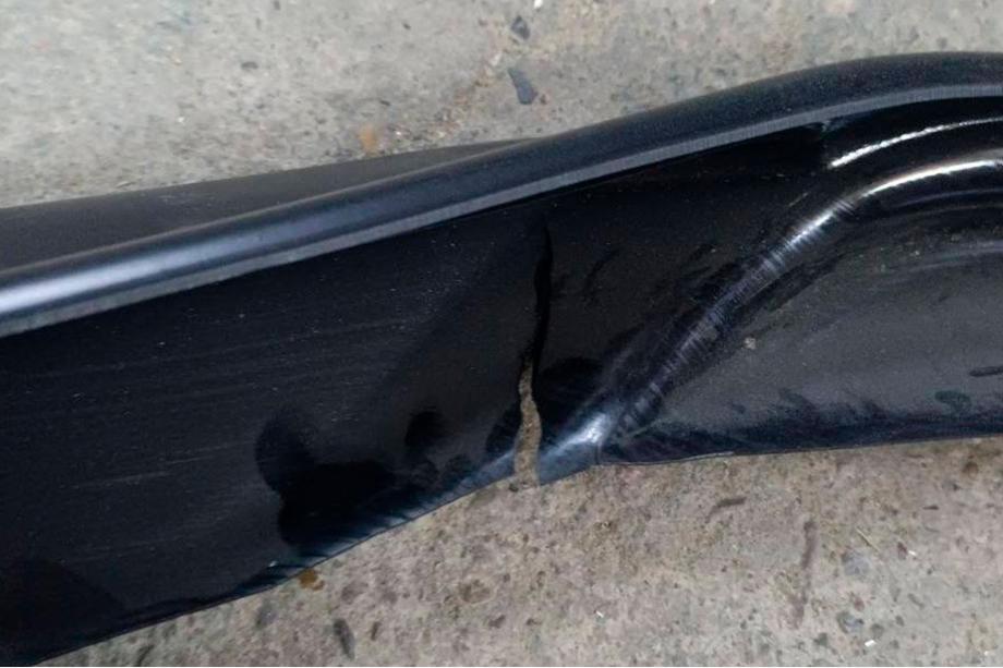Volkswagen Golf 7/E-Golf 2012–2020 Izpārdošana Priekšējais lipa spoilers DPT V-1 (rūpnīcas bamperim, 2017-2019, krāsošanai) Foto 3