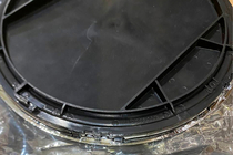 Mercedes GLE/ML class W166 2011–2018 Izpārdošana: Priekšējā emblēma zem stikla, hroma apmale a0008880111 (GLE) foto 5