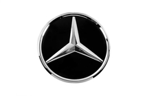 Mercedes GLE/ML class W166 2011–2018 Izpārdošana: Priekšējā emblēma zem stikla, hroma apmale a0008880111 (GLE) foto 1