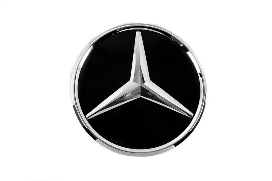 Mercedes GLE/ML class W166 2011–2018 Izpārdošana: Priekšējā emblēma zem stikla, hroma apmale a0008880111 (GLE) Image