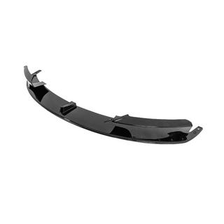 Priekšējais lip spoilers BM (M-Sport, melns spīdīgs) BMW 3. sērija F30/F31 2012–2019 foto 4