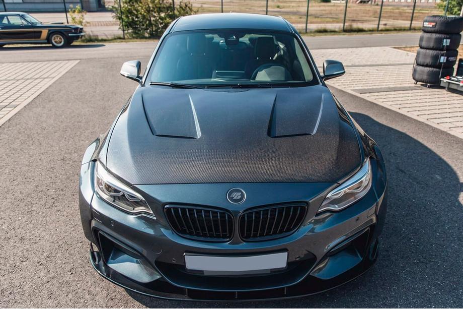 BMW 2. sērija F22/F23 2014–2021 Motora pārsegs V3 (Karbons) Image